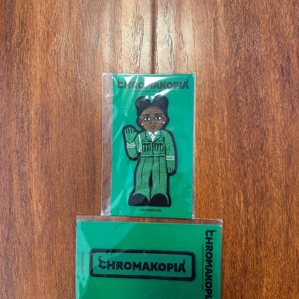 Chromakopia Green Embroidered Patch